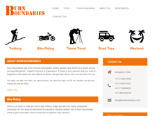 Tablet Screenshot of burnboundaries.com